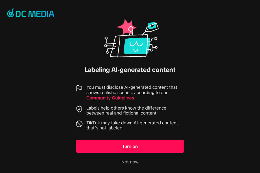 TikTok Thực Hiện Cập Nhật Quan Trọng về Nhãn Nội Dung AI