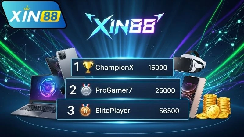 Giới thiệu sự kiện đua top nhận quà Xin88